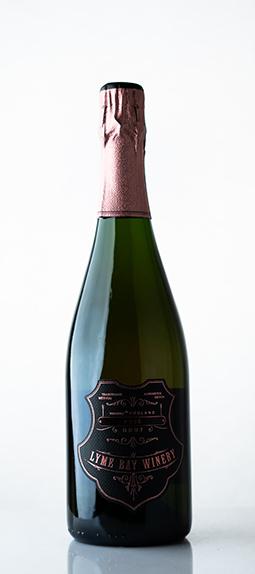 Brut Sparkling Rose Lyme Bay Winery