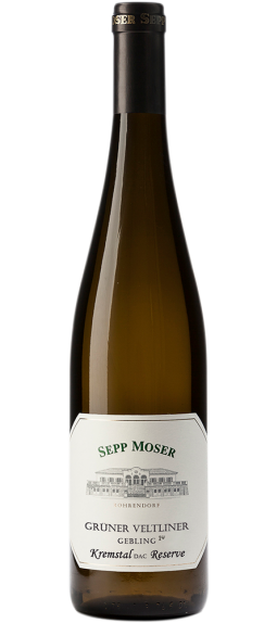 Sepp Moser Gruner Veltliner Gebling Biodynamic