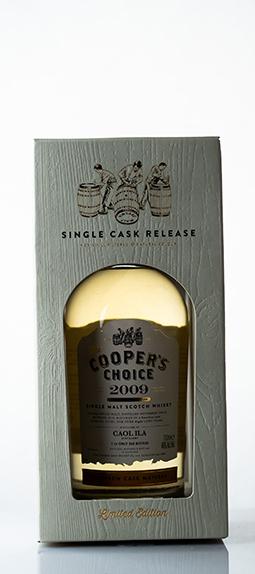 2009 The Cooper's Choice Caol Ila 8 Year Old Single Malt Scotch Whisky 2009 The Cooper's Choice Caol Ila 8 Year Old Single Malt Scotch Whisky