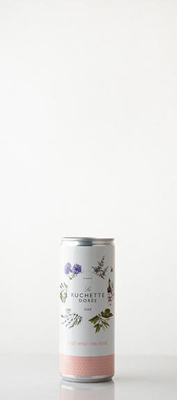 La Ruchette Dorée Rosé, AOP Rhône (25cl can) La Ruchette Dorée Rosé, AOP Rhône (25cl can)