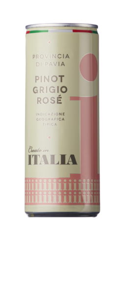 Italia Pinot Grigio Rosé (25cl can) 2021 Italia Pinot Grigio Rosé (25cl can) 2021