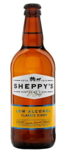 Sheppy’s Low Alcohol Classic Cider