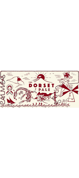 Tea Towel - Dorset Pale Tea Towel - Dorset Pale