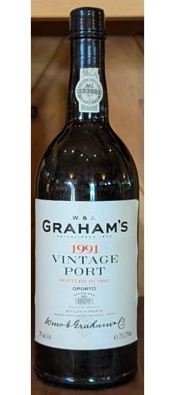 Graham's 1991 Vintage Port Graham's 1991 Vintage Port